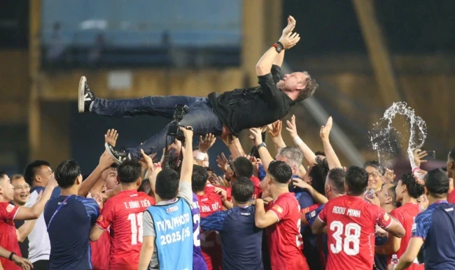 CLB Công an Hà Nội vô địch V.League sớm 3 vòng: Kỷ lục điểm số và tham vọng vươn tầm châu Á