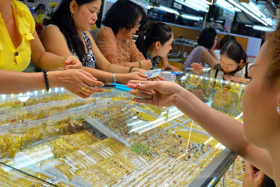 Giá vàng chiều thứ Bảy 23/5/2026: Vàng SJC, 9999, 24k chốt giảm nửa triệu đồng