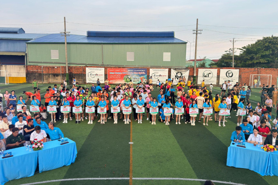 Hội thao công nhân, viên chức, lao động cụm phía Đông tỉnh Lâm Đồng