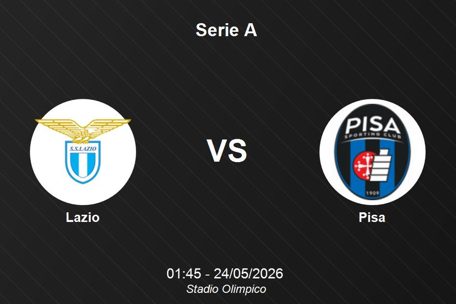 Nhận định Lazio vs Pisa - Serie A: Cơ hội bứt phá cho đại diện thành Rome