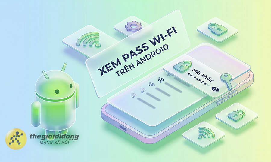 Cách xem mật khẩu Wi-Fi đã kết nối trên điện thoại Android đơn giản để chia sẻ mạng nhanh chóng