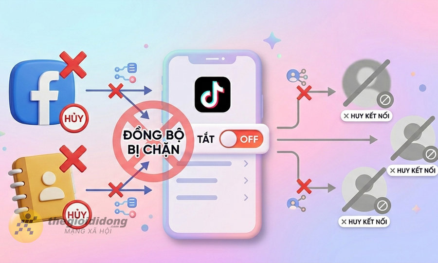 Mẹo tắt đồng bộ bạn bè trên TikTok để bảo vệ quyền riêng tư tuyệt đối