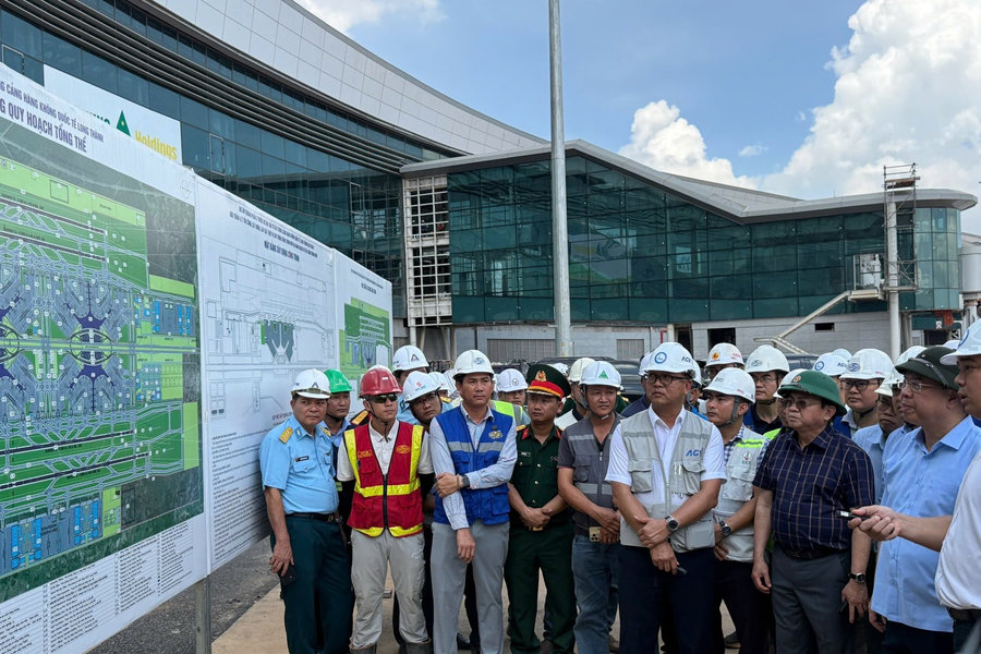 Dự án sân bay quốc tế Long Thành đạt 76% khối lượng: Áp lực tiến độ và nhân lực