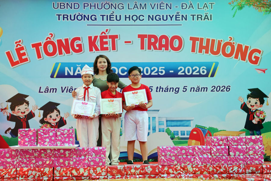Trường Tiểu học Nguyễn Trãi: Khép lại năm học với nhiều thành tích nổi bật