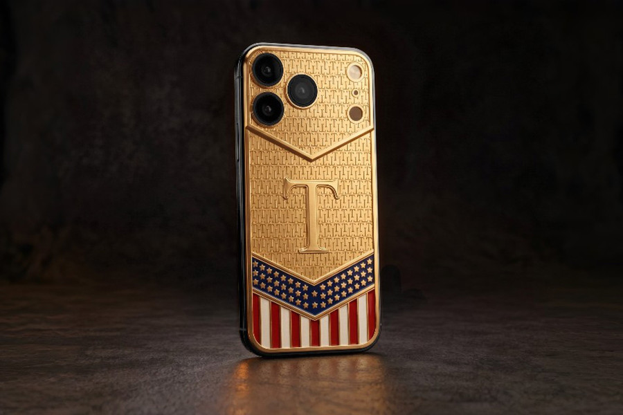 Caviar ra mắt iPhone 17 Pro Max bản T-Great dát vàng 24K lấy cảm hứng từ Donald Trump