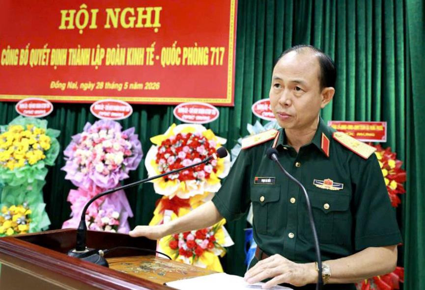 Binh đoàn 16 công bố quyết định thành lập 5 đoàn kinh tế - quốc phòng