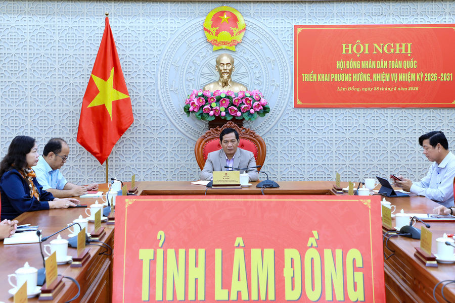 Lâm Đồng dự hội nghị toàn quốc triển khai nhiệm vụ HĐND các cấp