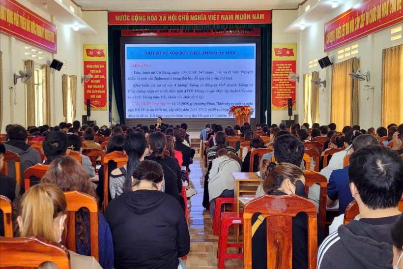Chuyển biến tích cực trong kiểm soát an toàn thực phẩm