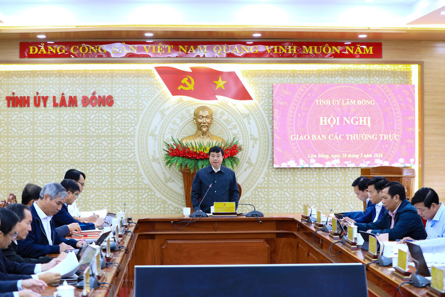 Thường trực Tỉnh ủy Lâm Đồng yêu cầu quyết liệt xử lý các “điểm nghẽn”