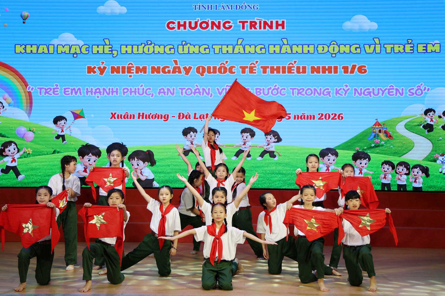 Lâm Đồng khai mạc Hè 2026, hưởng ứng Tháng hành động vì trẻ em