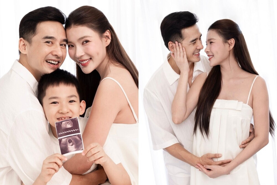 Diễn viên Lương Thế Thành và Thúy Diễm đón tin vui mang thai lần 2