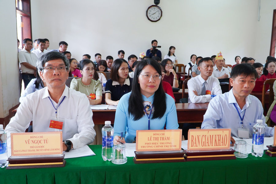 Hội thi Báo cáo viên, Tuyên truyền viên giỏi tỉnh Cụm số 6