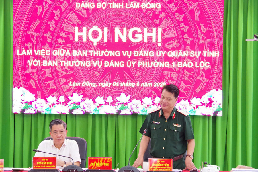 Hướng dẫn chuẩn bị diễn tập khu vực phòng thủ tại Bảo Lộc
