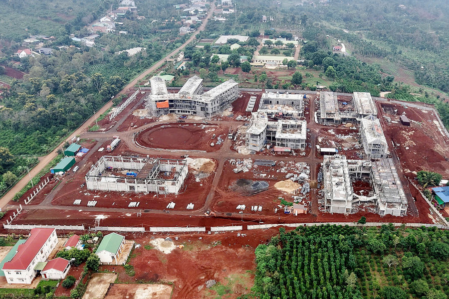 Đẩy nhanh tiến độ đưa trường nội trú liên cấp vùng biên giới Lâm Đồng vào hoạt động
