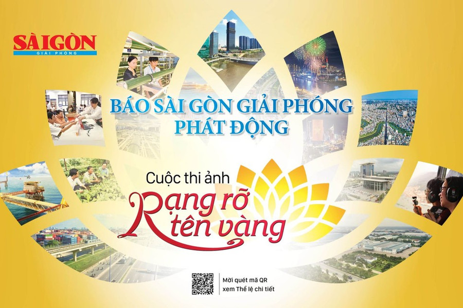 Báo Sài Gòn Giải Phóng phát động cuộc thi ảnh RẠNG RỠ TÊN VÀNG