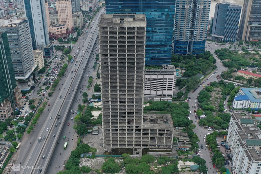 Tòa tháp Vicem tại Hà Nội dự kiến được bàn giao sau hơn 10 năm bỏ hoang