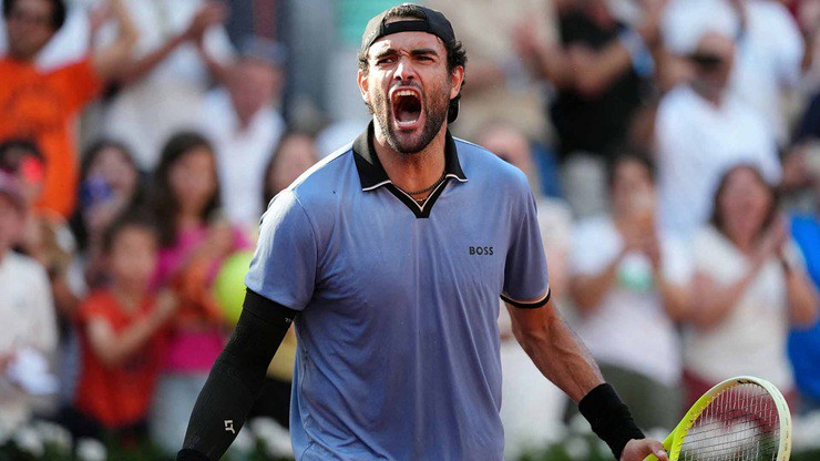 Roland Garros: Matteo Berrettini lập kỳ tích 19 năm, Aliassime đi vào dubai casino 88 - dubai palace dubaicasino88.bio quần vợt Canada