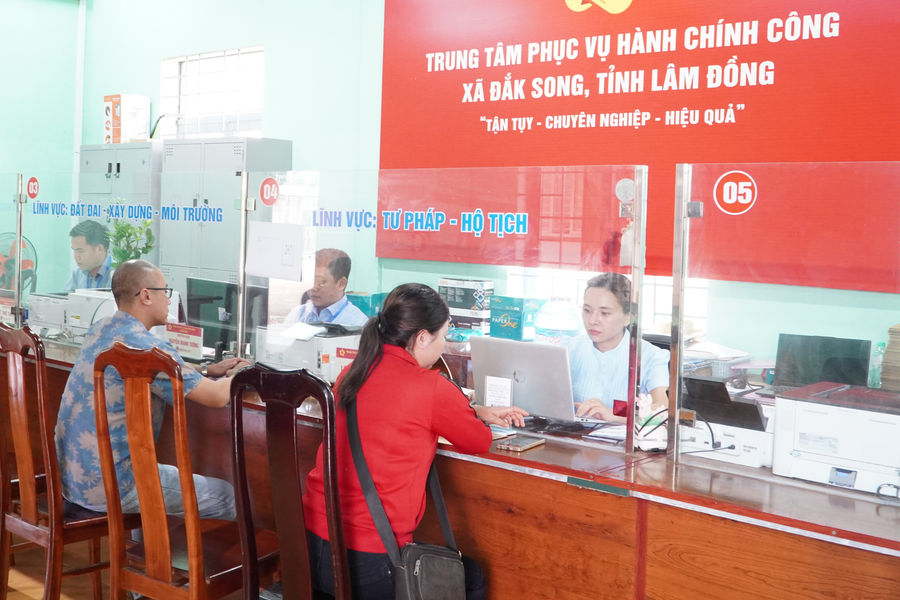 Nhiều mô hình, sáng kiến mới trong cải cách hành chính ở Đắk Song