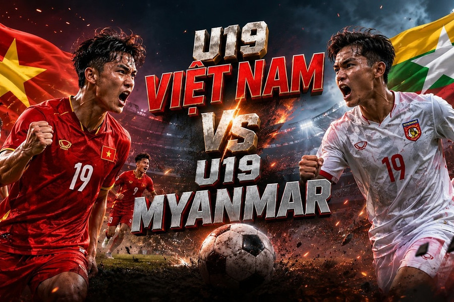 TV360 trực tiếp U19 Myanmar vs U19 Việt Nam hôm nay 4/6/2026