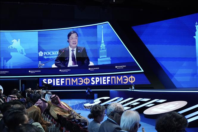 SPIEF 29: Phó Thủ tướng Thường trực Chính phủ Phạm Gia Túc đề xuất ba định hướng hợp tác lớn