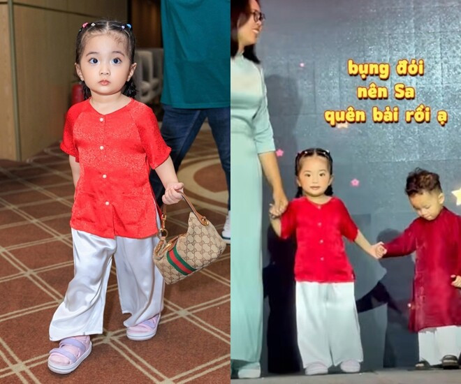 Lisa - Con gái út Khánh Thi và Phan Hiển gây ấn tượng tại lễ bế giảng