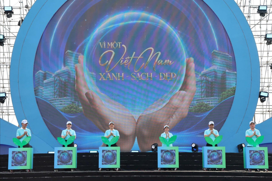 Phát động quốc gia Phong trào toàn dân bảo vệ môi trường, vì một Việt Nam xanh - sạch - đẹp