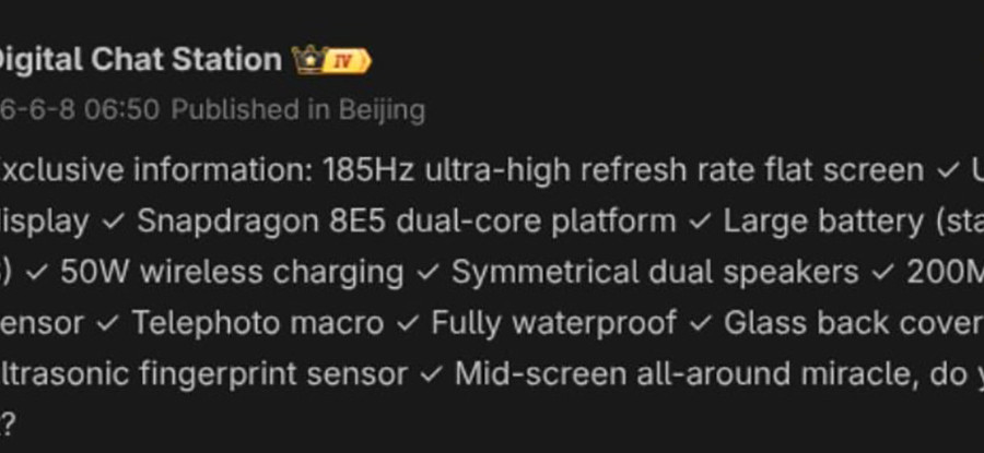 Redmi K100 Series: Flagship Killer với pin 8,500mAh và chip Snapdragon 8 Elite Gen 5