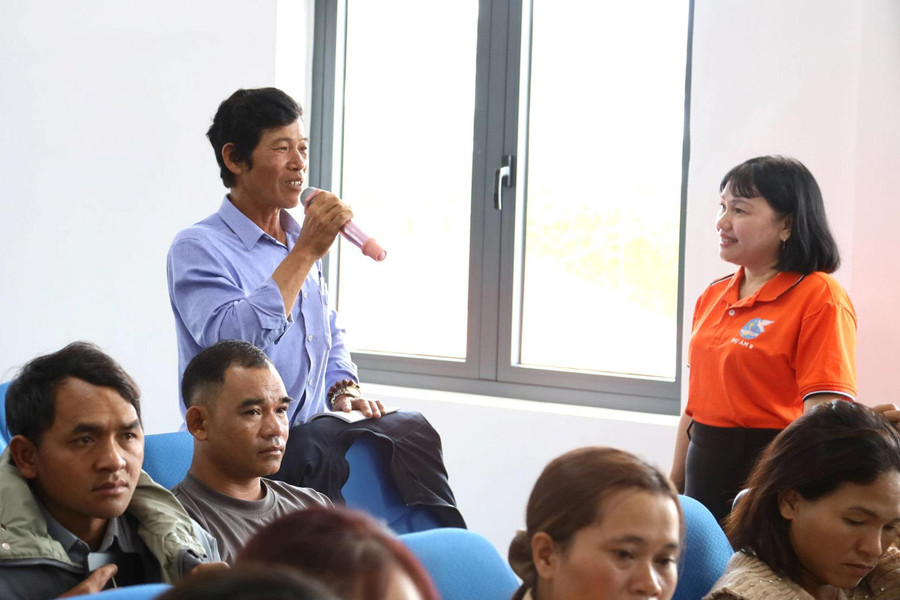 Tập huấn kỹ năng truyền thông cho thành viên tổ truyền thông cộng đồng