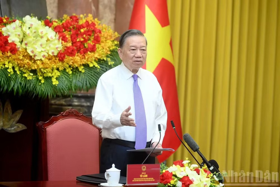 Bài phát biểu của Tổng Bí thư, Chủ tịch nước Tô Lâm tại cuộc gặp mặt 100 tấm gương tiêu biểu trong Chương trình “Việc tử tế”