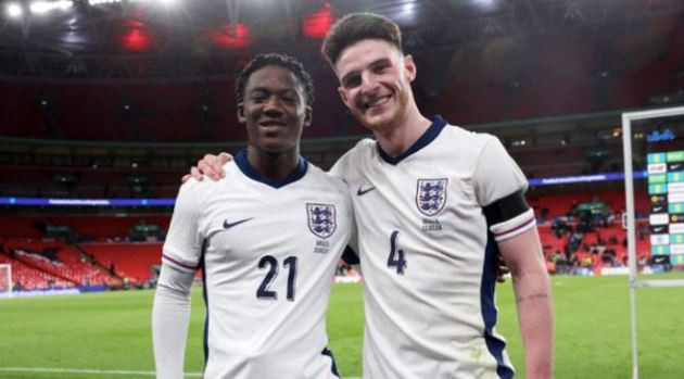 Declan Rice hoài nghi về Kobbie Mainoo: Thách thức cho tuyến giữa đội tuyển Anh