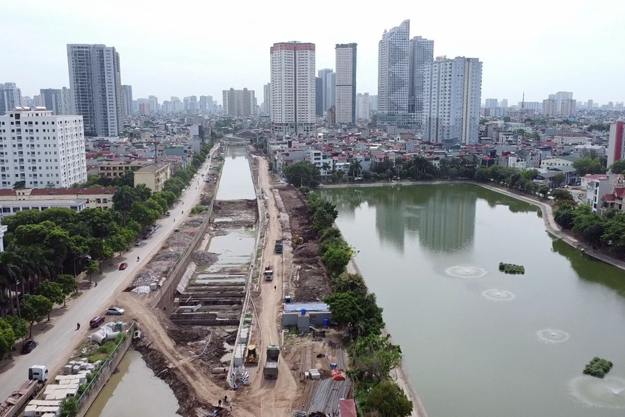 Tăng tốc nạo vét kênh La Khê: Giải pháp chống ngập trọng điểm phía Tây TP. Hà Nội
