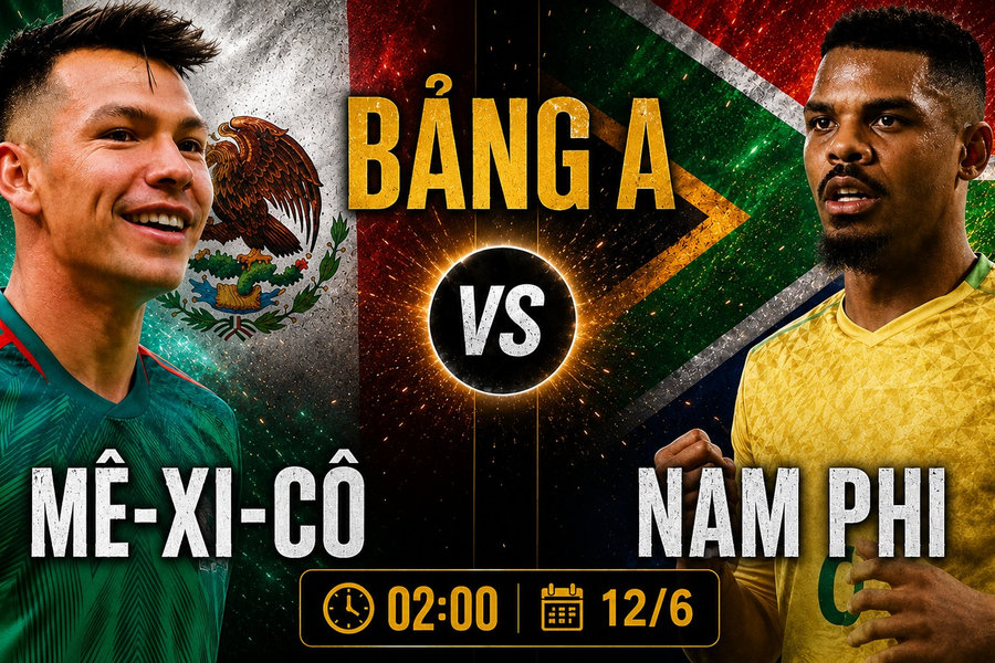 Link VTVgo trực tiếp Mexico đấu với Nam Phi mở màn World Cup 2026
