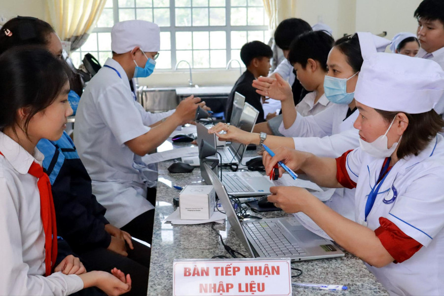 Vận hành hệ thống số giám sát khám sức khỏe toàn dân