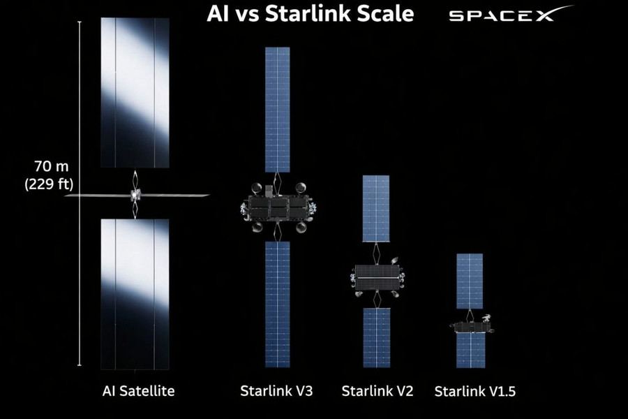 SpaceX AI1: Bước ngoặt đưa siêu máy chủ AI chạy chip NVIDIA lên quỹ đạo không gian