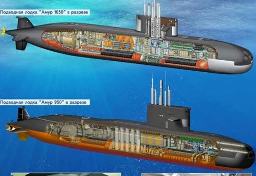 Nga ra mắt tàu ngầm Amur 1650: Bước tiến mới trong công nghệ tàu ngầm diesel-điện