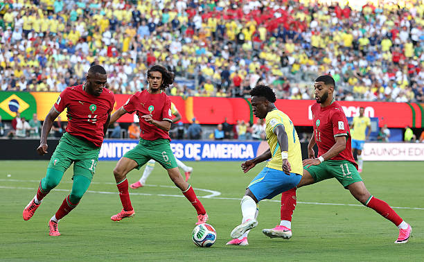 Vinicius Junior tỏa sáng ngày cán mốc 50 trận nhưng Brazil vẫn bị Morocco chia điểm tại World Cup 2026