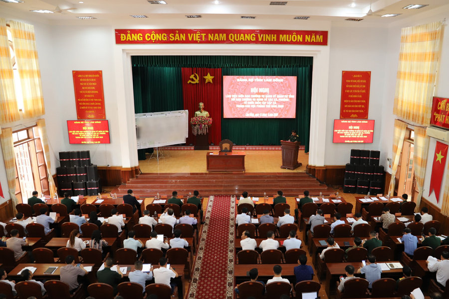Các địa phương phía Tây Lâm Đồng bảo đảm tổ chức diễn tập chiến đấu phòng thủ cấp xã đạt yêu cầu