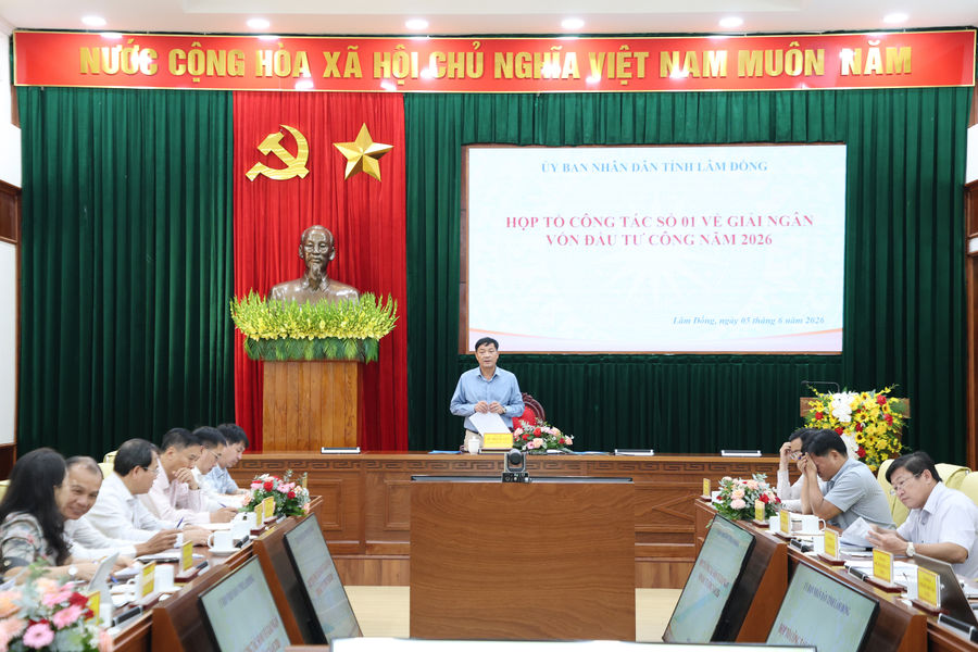 Chưa quyết liệt trong giải ngân vốn đầu tư công ở Tây Lâm Ðồng