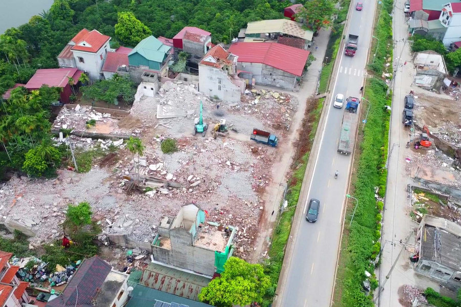 Tiến độ cầu Thượng Cát hơn 7.300 tỷ đồng: Giải phóng mặt bằng phường Thượng Cát