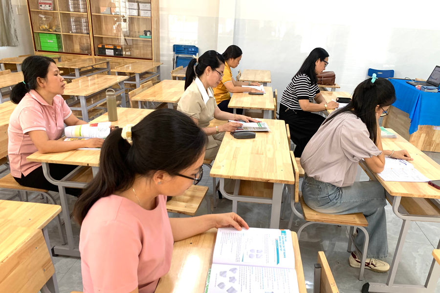Sẵn sàng cho năm học đầu tiên dùng chung 1 bộ sách giáo khoa