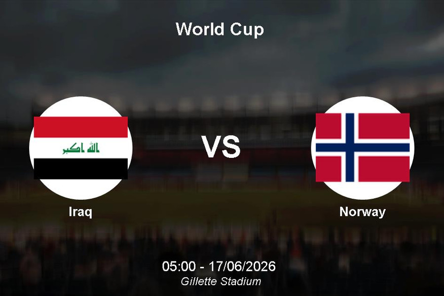 Nhận định Iraq vs Norway - World Cup 2026: Màn so tài khó đoán tại Gillette Stadium