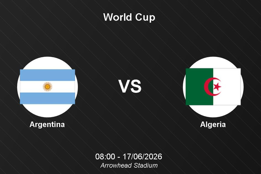 Nhận định Argentina vs Algeria - World Cup 2026: Bản lĩnh nhà đương kim vô địch
