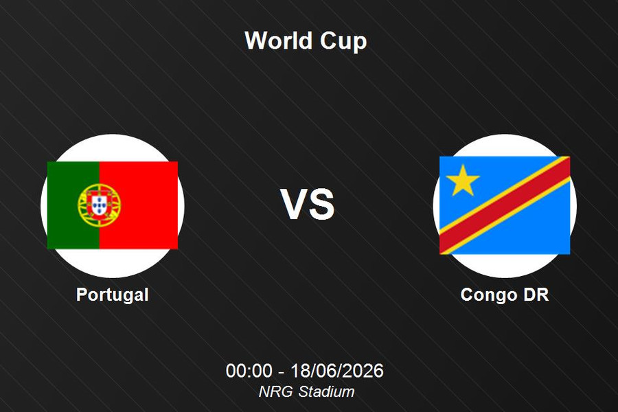 Nhận định Portugal vs Congo DR - World Cup 2026: Thử thách cho Selecao châu Âu tại Houston