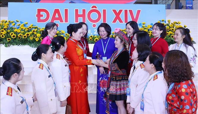 Khai mạc trọng thể Đại hội đại biểu Phụ nữ toàn quốc lần thứ XIV