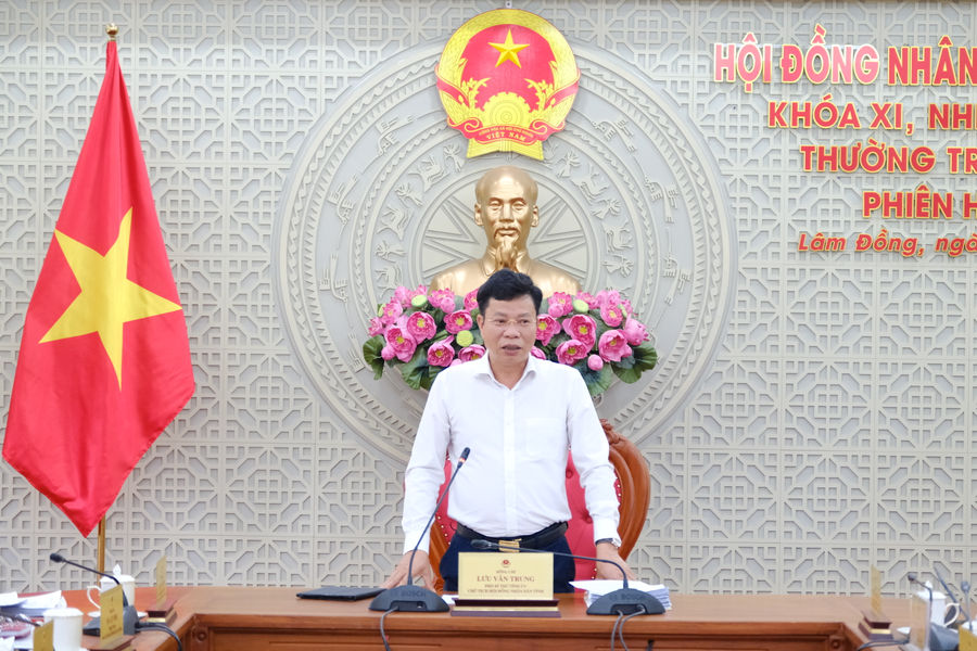 Phiên họp thứ 5 Thường trực HĐND tỉnh Lâm Đồng khóa XI