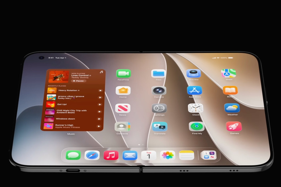 Thiết kế iPhone Ultra lộ diện: Màn hình gập siêu mỏng và tham vọng mới của Apple