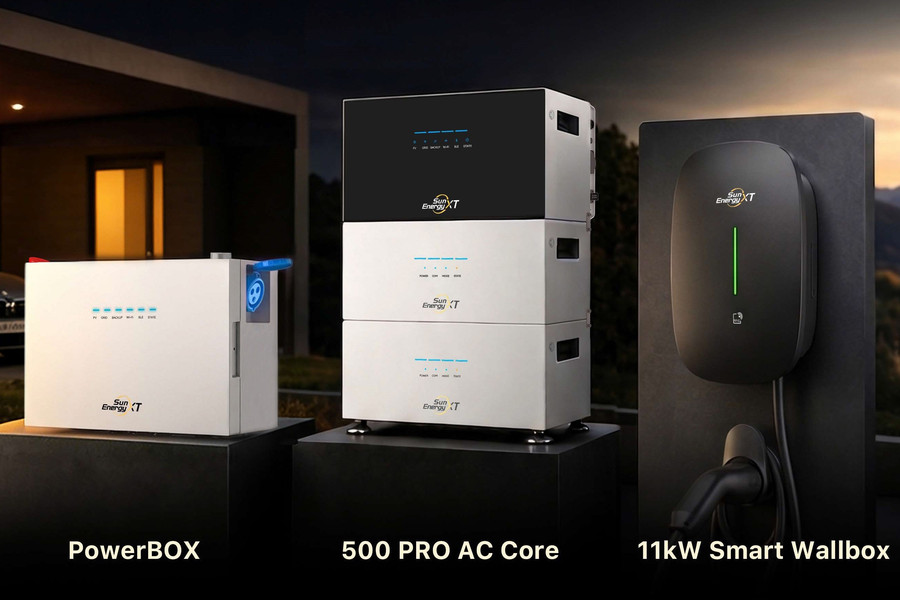 Hệ sinh thái SunEnergyXT: Bước tiến mới trong lưu trữ năng lượng và sạc xe điện thông minh