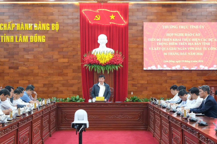Lâm Đồng đẩy nhanh các dự án trọng điểm, quyết tâm hoàn thành mục tiêu tăng trưởng 10%