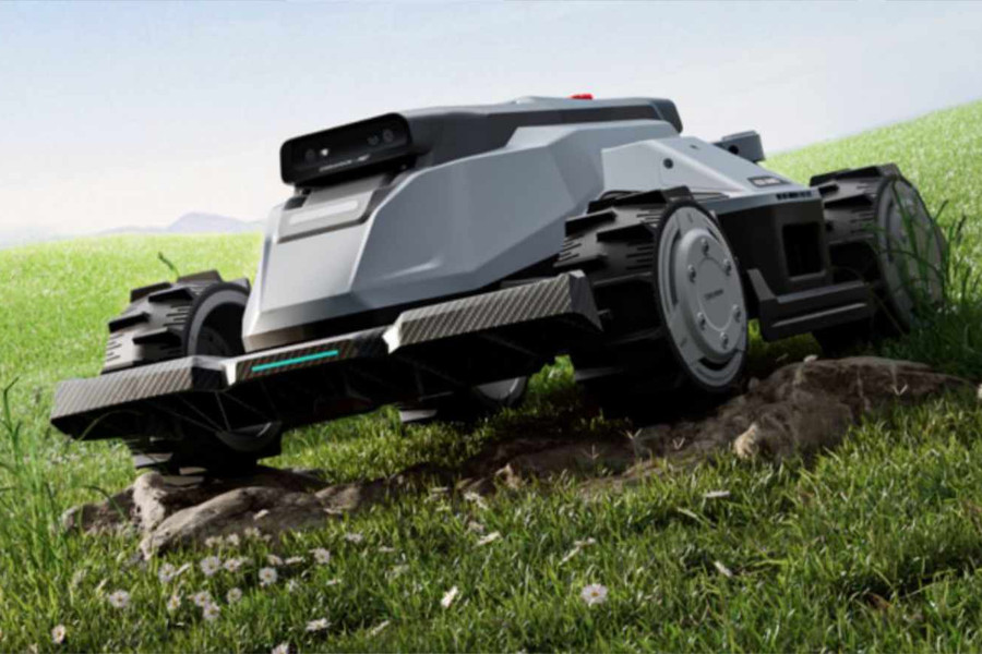 TerraMow X AWD: Robot cắt cỏ dẫn động 4 bánh với công nghệ AI Vision và nRTK
