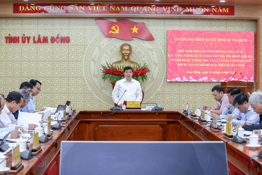 Lâm Đồng rà soát, xử lý các dự án chậm tiến độ